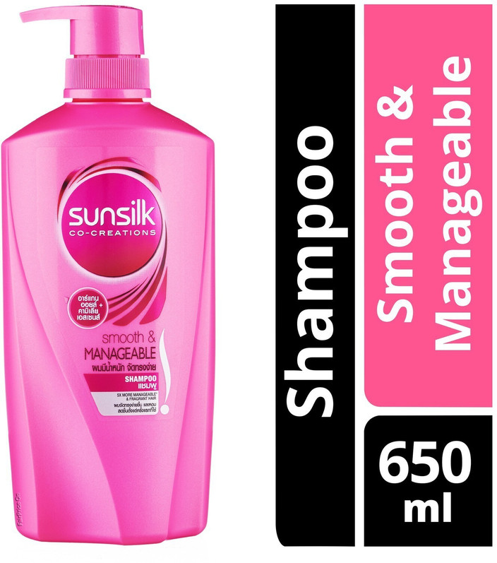 ゆり　Sunsilk Smooth & Manageable 10本 Sunsilk smooth and manageable shampoo