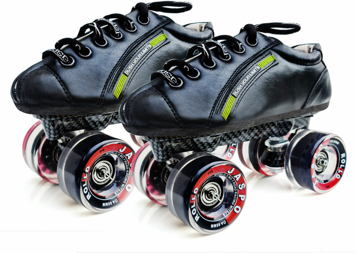 Jaspo Pro Hyper Quad Shoe Skates (UK-1(Foot Length cms) Quad Roller  Skates Size UK