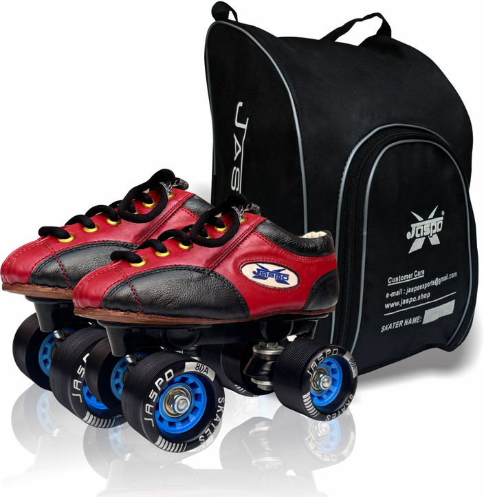 Jaspo Unisex Pro 30 Quad Skates With Pvc Wheels, Fixed Body Roller