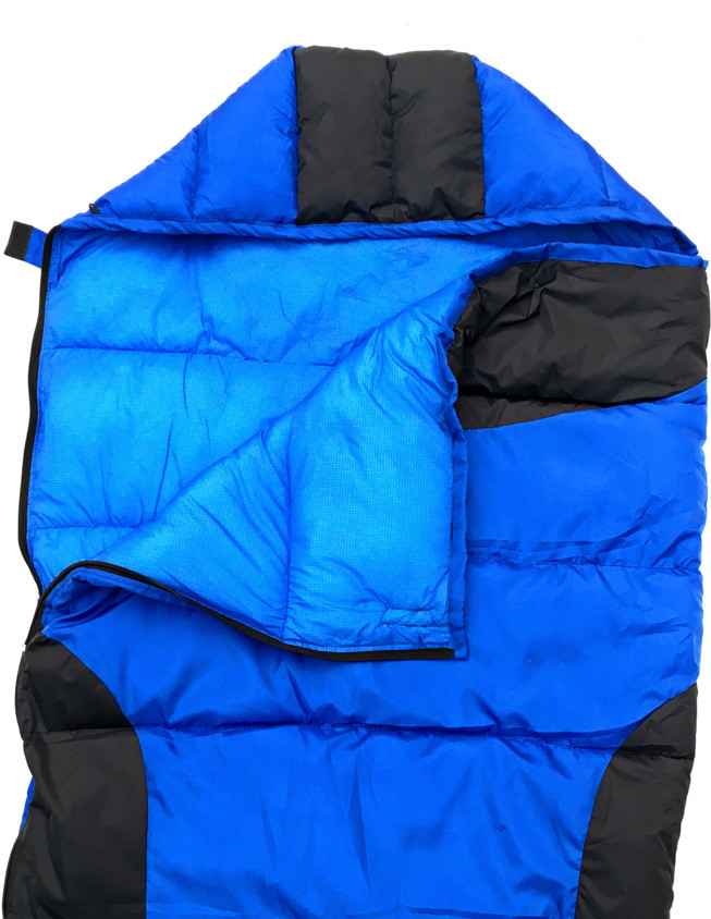 Aim Emporium 15°C to 25°C Sleeping Bag For Camping and Traveling Blue1kg  Air Pillow Mummy Sleeping Bag