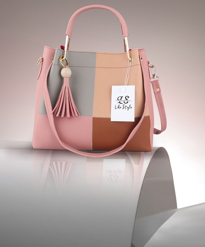LIKE STYLE Pink Hand-held Bag Women hand bag