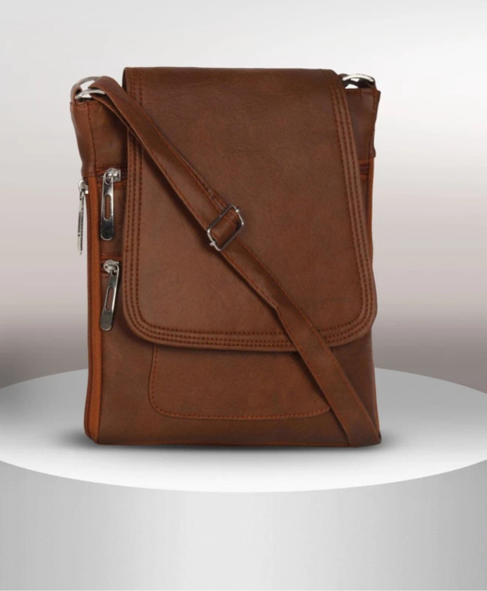 【lovelpie】Girls bag (brown) Leather shoulder bag LOVE LADY PUFF BIG CL PLTT Pinko
