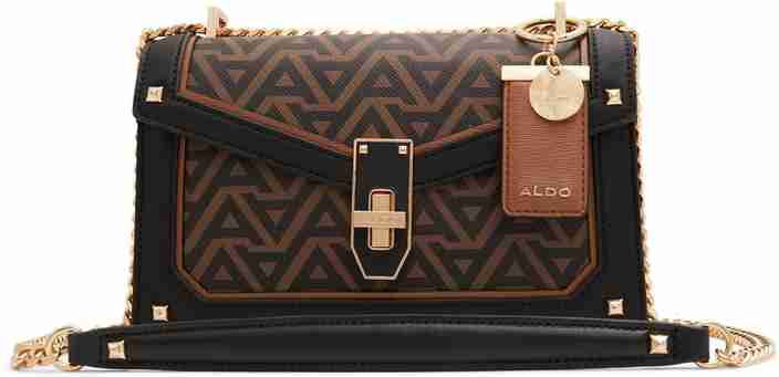 ★ALDO★ Aldo Lanasi Crossbody Brown Overflow ALDO Brown Shoulder Bag LANASSI900 BROWN OVERFLOW - Price in
