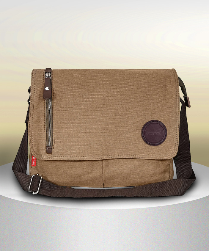 Flipkart Men's Side Bag For Office CRALOFT Grey Sling Bag