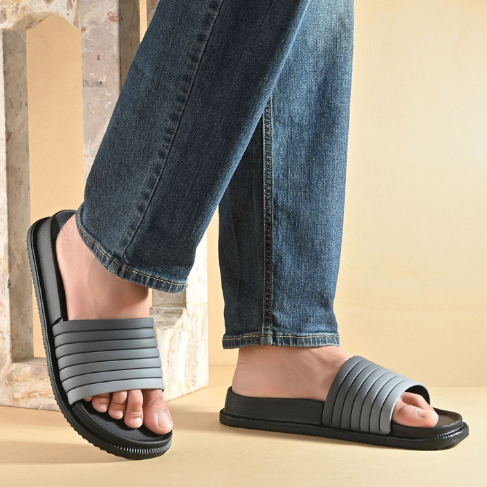 Most Comfortable Slides Mens Wide Sliders Men's Vented Slide – USA