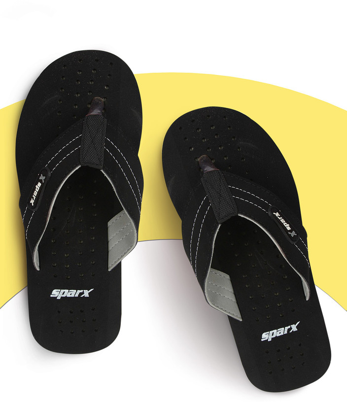Sparx Slippers For Men Black Shoes Slippers Sparx Slippers Lowest