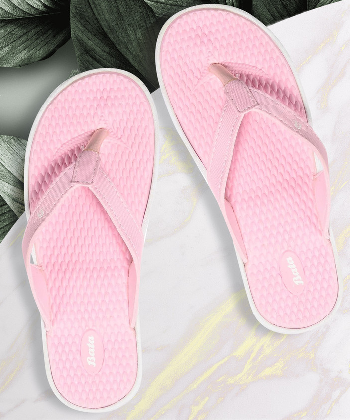 Pink Bata Ladies Slippers Online Bata Women Slippers