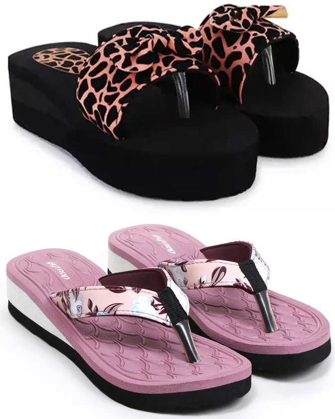 Skytrap Women Stylish Comfortable and Trending Colorful Embossed