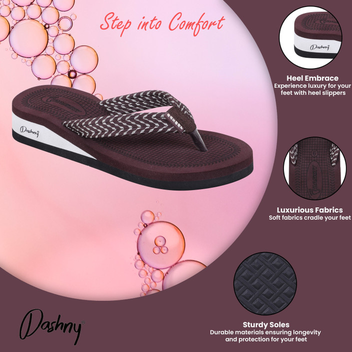 DASHNY Women EXTRA SOFT HEEL Ortho Care Orthopaedic Comfort Slippers For  Women Girls Flip Flops
