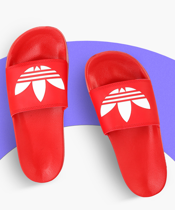 Adidas Slippers All Red Adidas Slides ADIDAS ORIGINALS Men