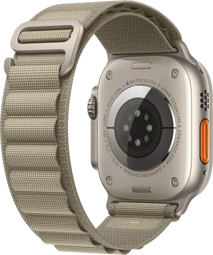 DailyObjects Olive Ridge Loop Compatible With Apple WatchBand (42