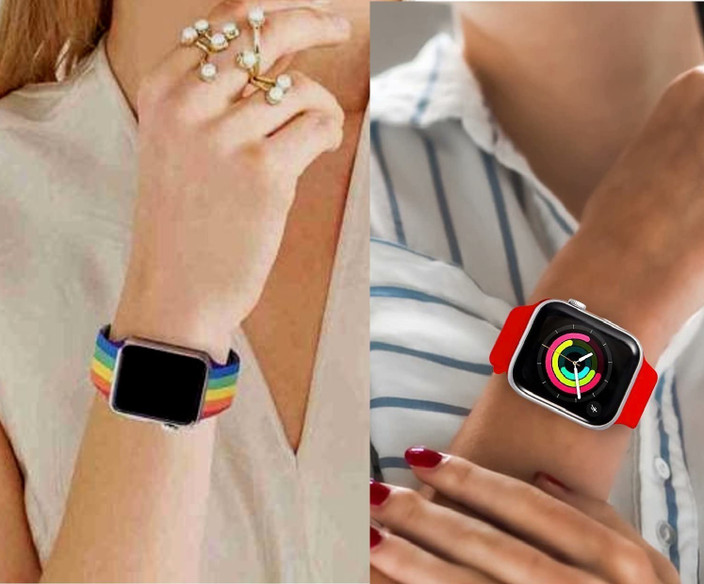 PUNAK 42 44 45 49 MM Smart Watch Strap Belt for Ultra Watch 49 mm,  Series 45 mm, Series 44 mm, Series 42 mm, T800