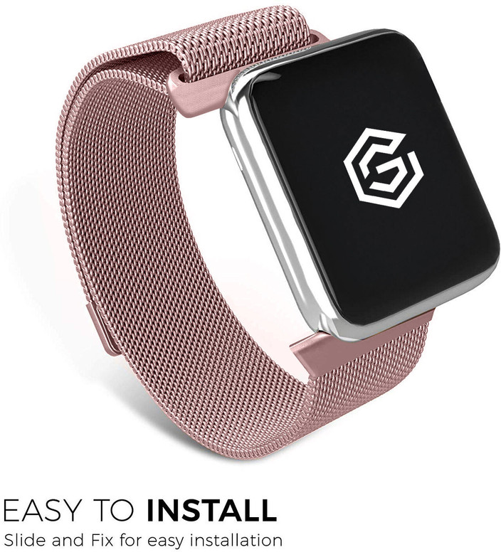 Smart Watch Apple Watch Strap 44 Gripp Stainless Steel Magnetic