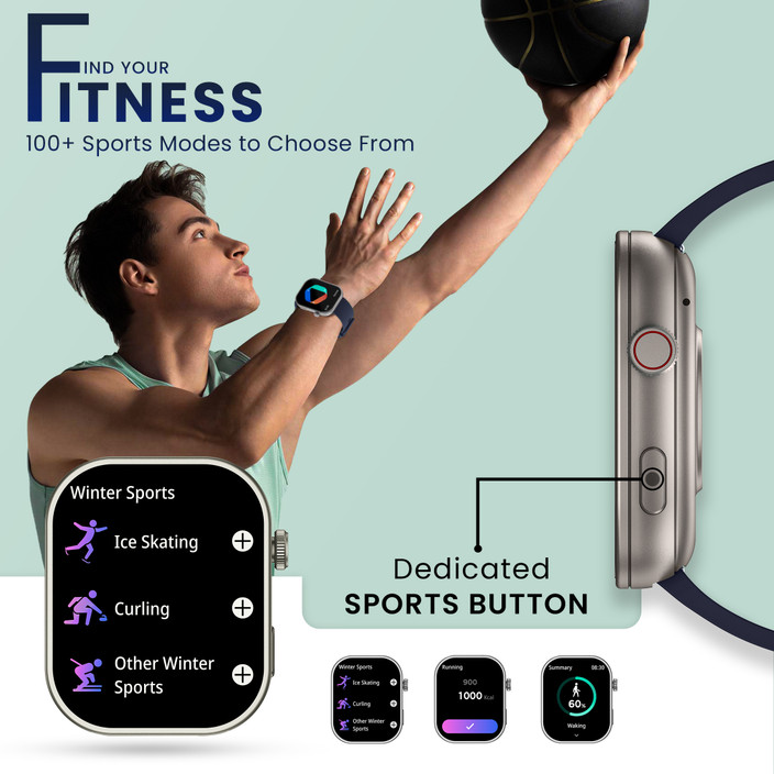 Hammer HD Display Advanced BT Calling|Voice Assistant|In