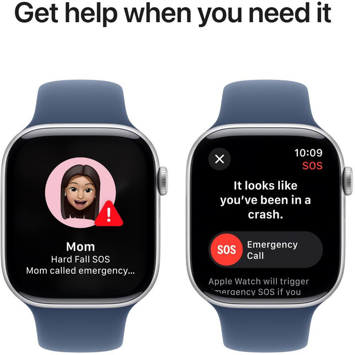 Iwatch Video Call Smartwatch Apple Watch Series 10 GPS 46mm Silver