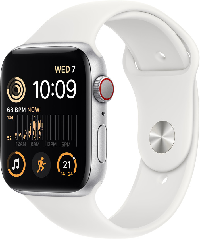 Apple Watch SE GPS (2nd Gen) Heart Rate Monitor, Crash Detection