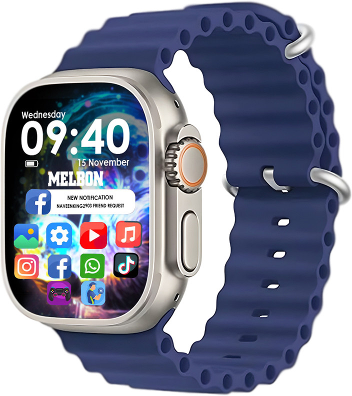 Flipkart Smartwatch G33 Melbon T800 Ultra Smart Watch: Touch