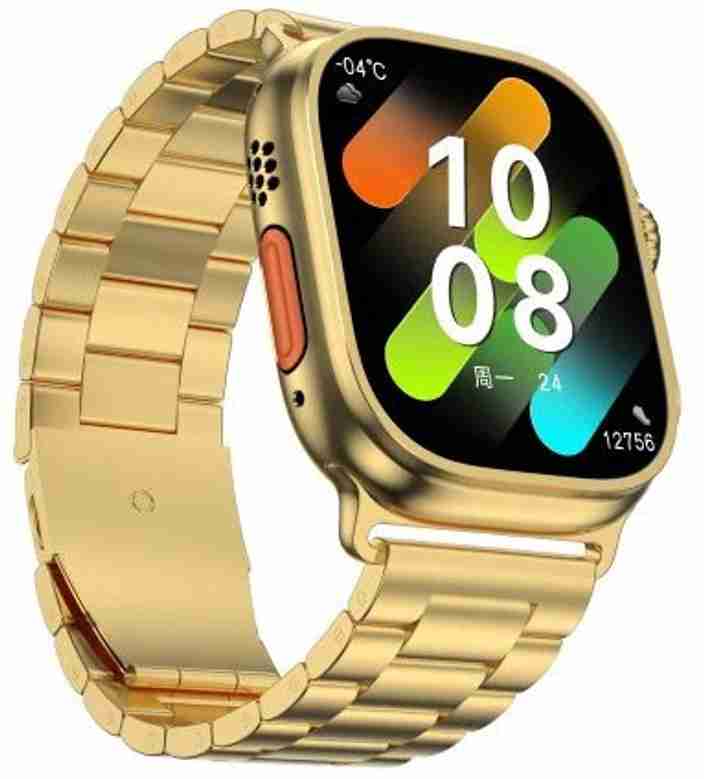 GameSir S9 UltraGold Amoled Display Bluetooth Calling Notification  Fitness Music Smartwatch