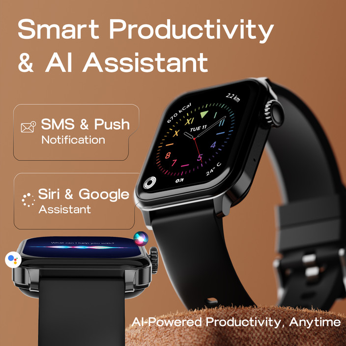 Bluetooth I Watch W26+ Smartwatch W26+ Battery Life Black