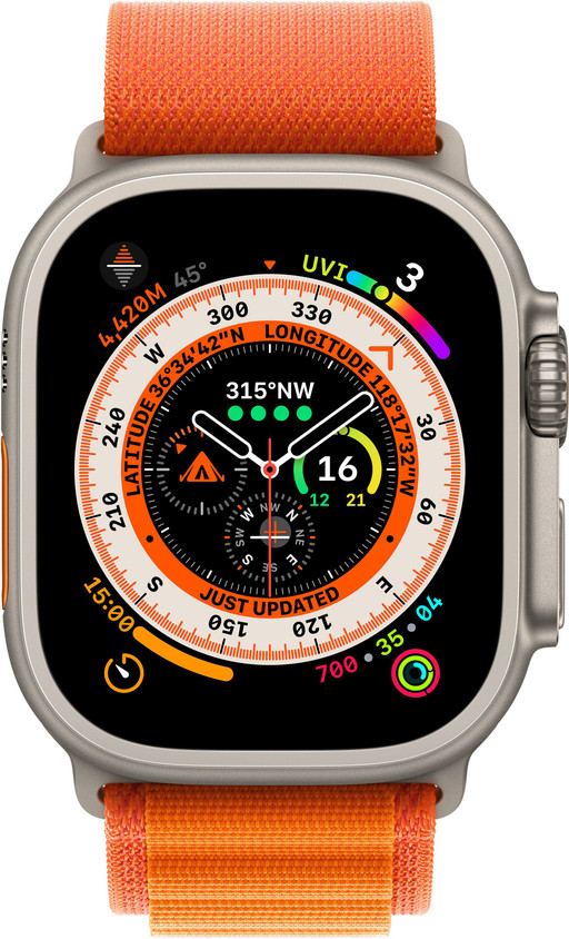 Apple Watch Ultra 49mm GPS + Cellular - ECG App, Temp sensor