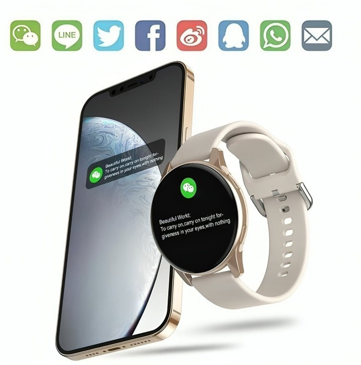 Smartwatch Active Cellphones Melbon Active Grey AMOLED Display