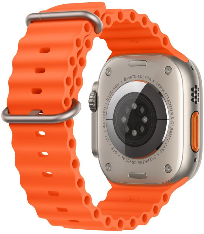 Apple Watch Ultra 2 GPS + Cellular 49mm Titanium Case with Apple Watch Ultra 2 GPS + Cellular 49mm Titanium Case with
