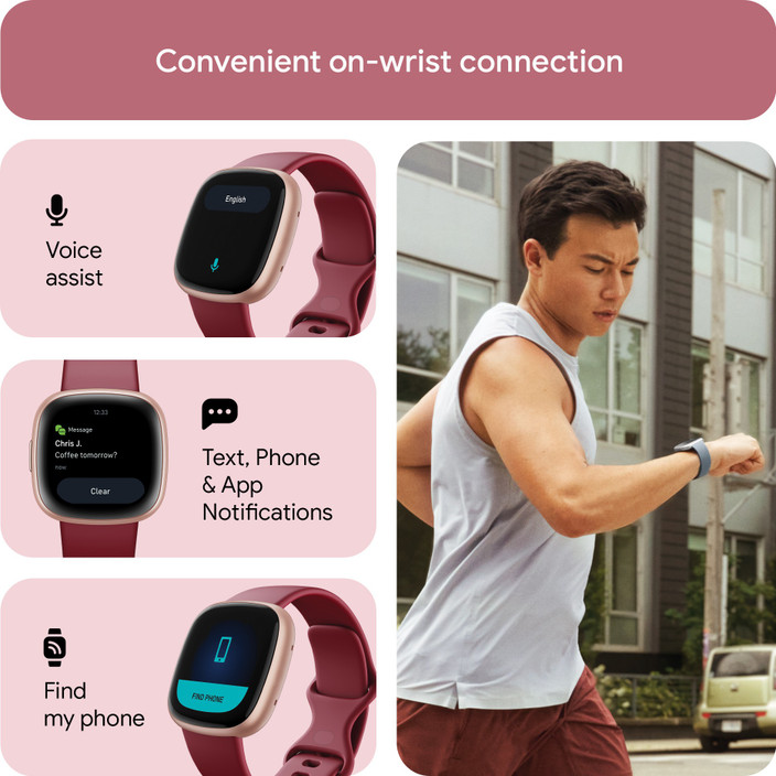 Fitbit App Activity Tracker Android Smartwatch Fitbit Exercise App