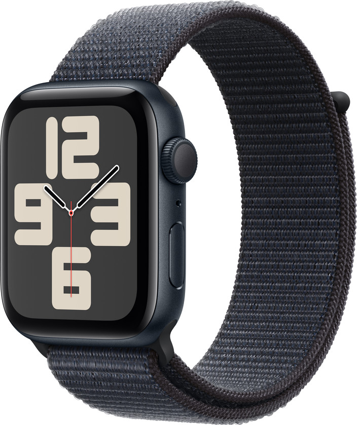 Apple Watch SE GPS 44mm (2nd Gen) Midnight Aluminium with Ink Sport Loop