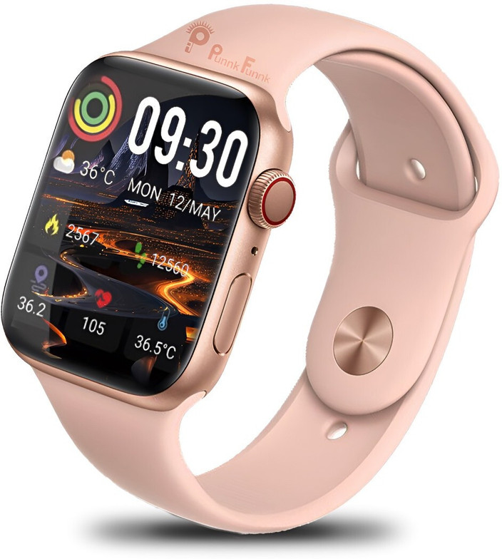 Indiamart T55 Smart Watch Pink Fit Pro T500 Pink Smart Watch At