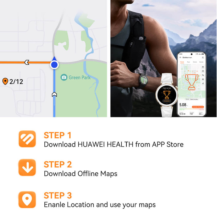 Huawei Health App Huawei Wear Strava Fitness Tracker Huawei Watch