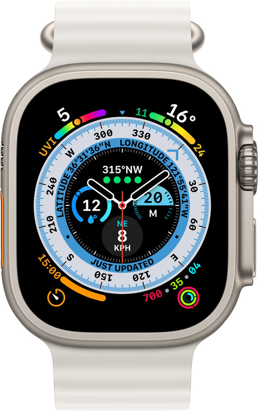 Apple Watch Ultra 49mm GPS + Cellular - ECG App, Temp sensor