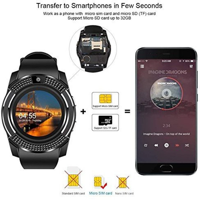 Discount smartwatch with nano sim card Free Shipping