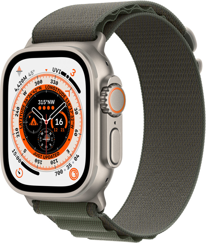Apple Watch Ultra GPS Cellular ECG App, Temp sensor, Blood oxygen, Fall  Detection