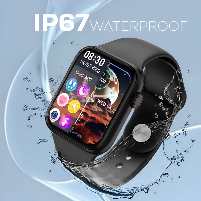 Iwatch T500 Smart Watch Tempered Glass GameSir T500 Pro With Black