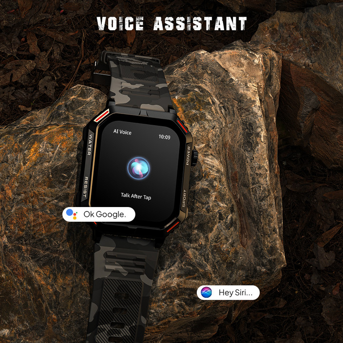 Military Best Rugged Smartwatch 2021 Fire-Boltt Commando AMOLED