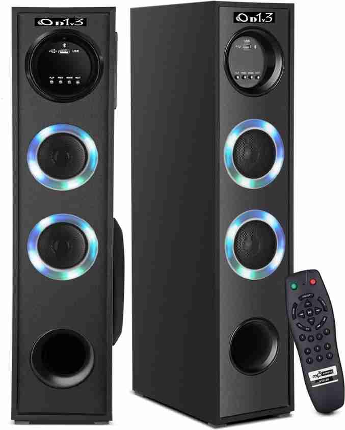 D1Y3 Multimedia Dj Box Music System Home theatre 120 W Bluetooth Home  Theatre