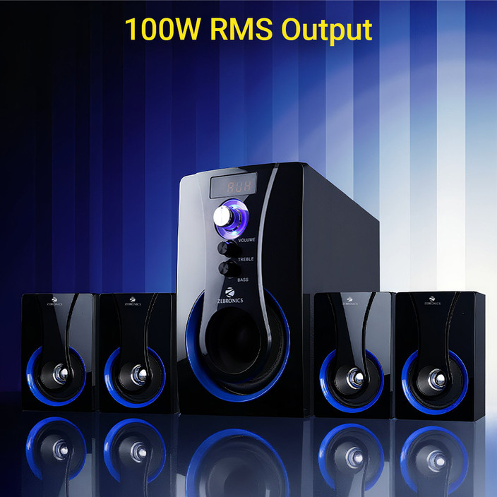 Zebronics 100 Watt Home Theater Speakers ZEBRONICS Zeb