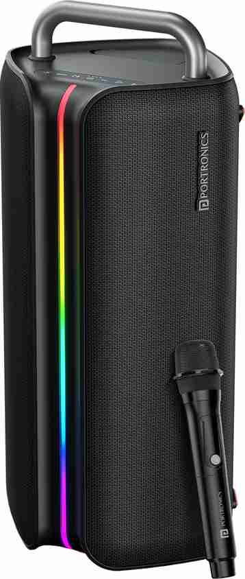 Buy Portronics Nebula X 150W Party Speaker, Wireless Karaoke Mic