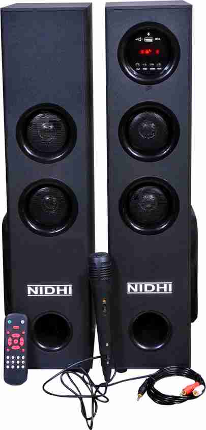 Nidhi Tower Sound System Price Buy Nidhi UTRA PRO DoubleTower 160
