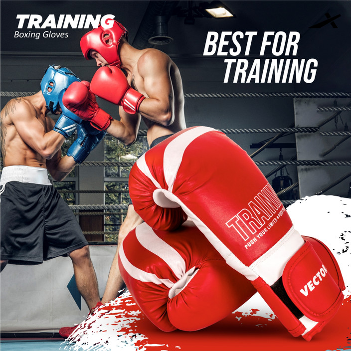 VECTOR X Training Men Women PU Gloves Heavy Punching Bag for MMA,Training  10 OZ Boxing Gloves