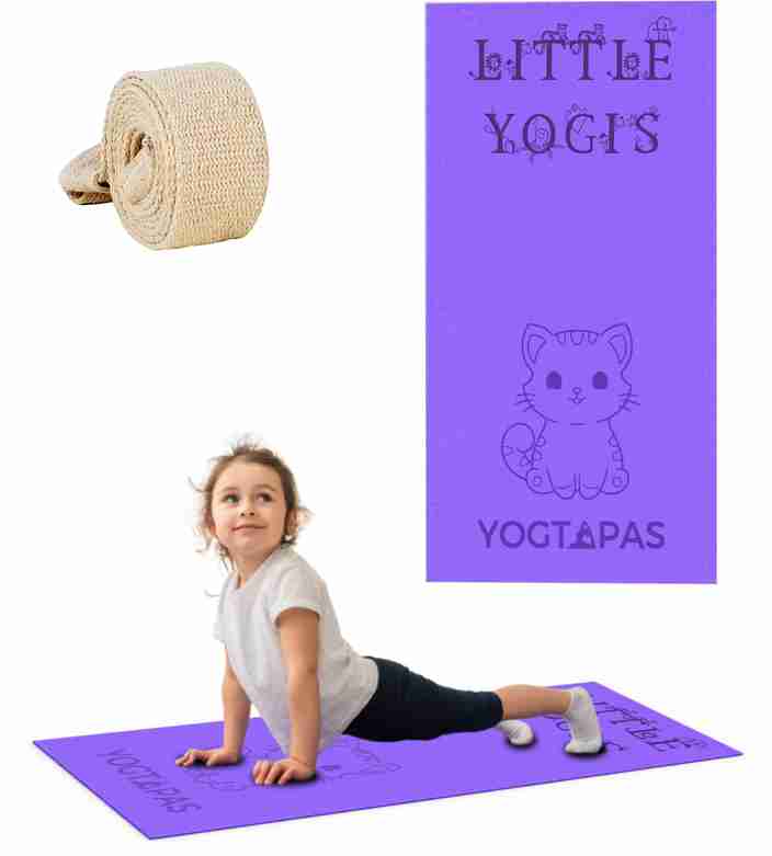 Yoga 20 Min Workout For Kids YOGTAPAS Yoga Mat For Kids Boys