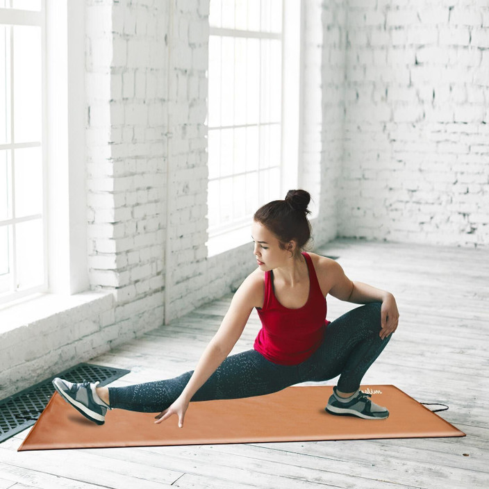 Hot Yoga Thick Yoga Mat Review Wearslim PU Leather Yoga Mat