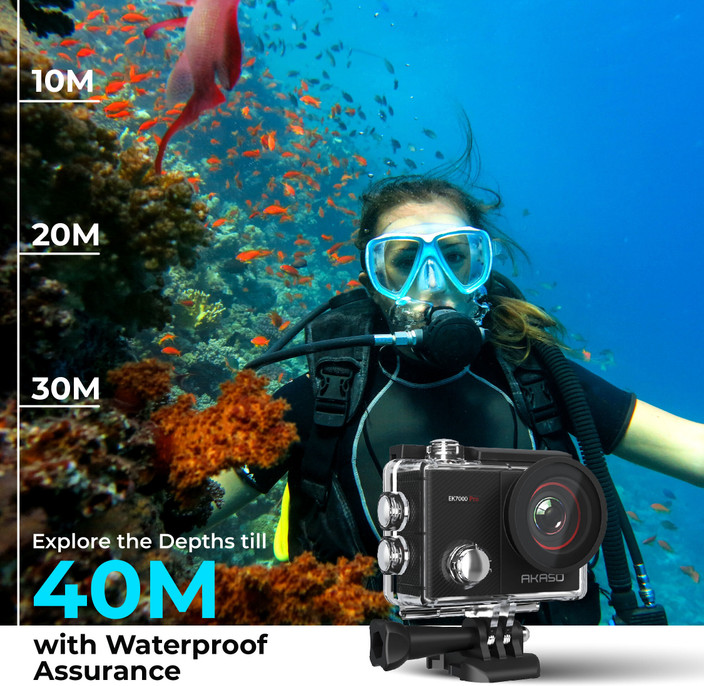 Ultra Hd Akaso Ek7000 Underwater Akaso Ek7000 8K UHD Underwater