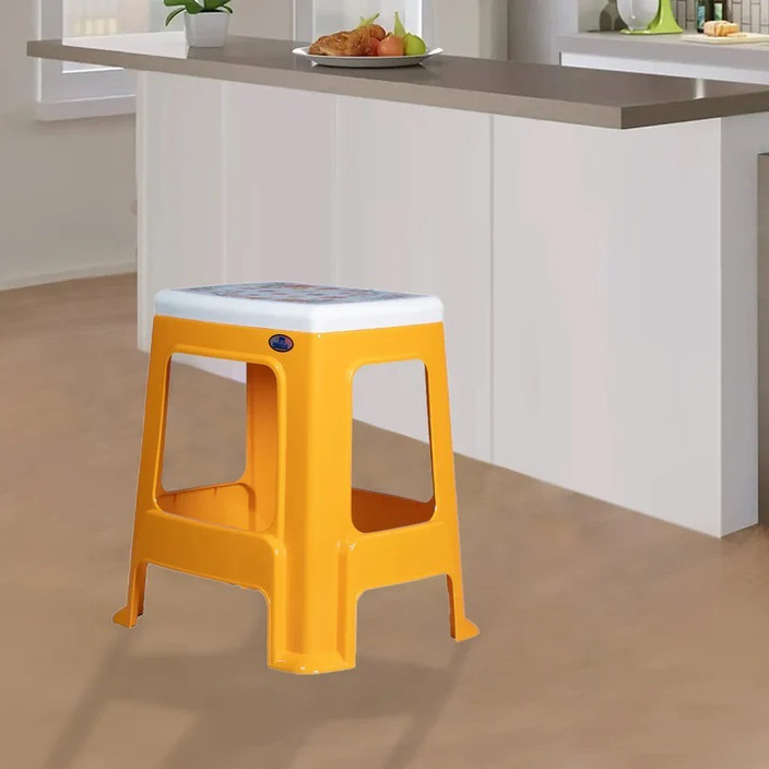 Flipkart Nilkamal Kitchen Stool Nilkamal STOOL22 Floral Design
