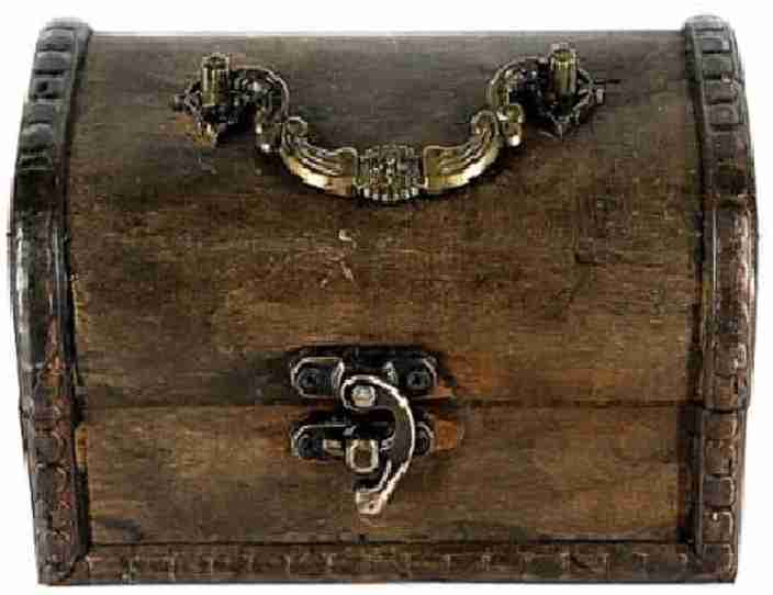 Antique Box Tote NOAB-アンティークブラウン / NONE wooden-box-antique-design-