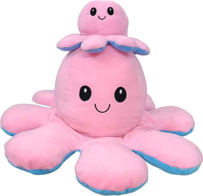 Toy Pulpo Reversible Calamardo Amazon Octopus Pulpito Reversible