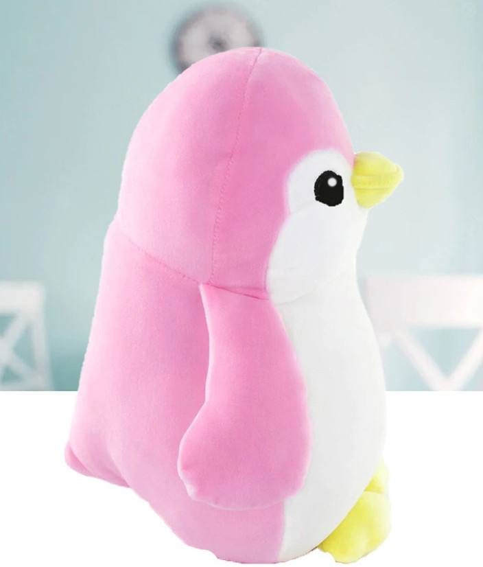 Toyingly Cute Pink Penguin soft stuffed toy 25 cm Cute Pink