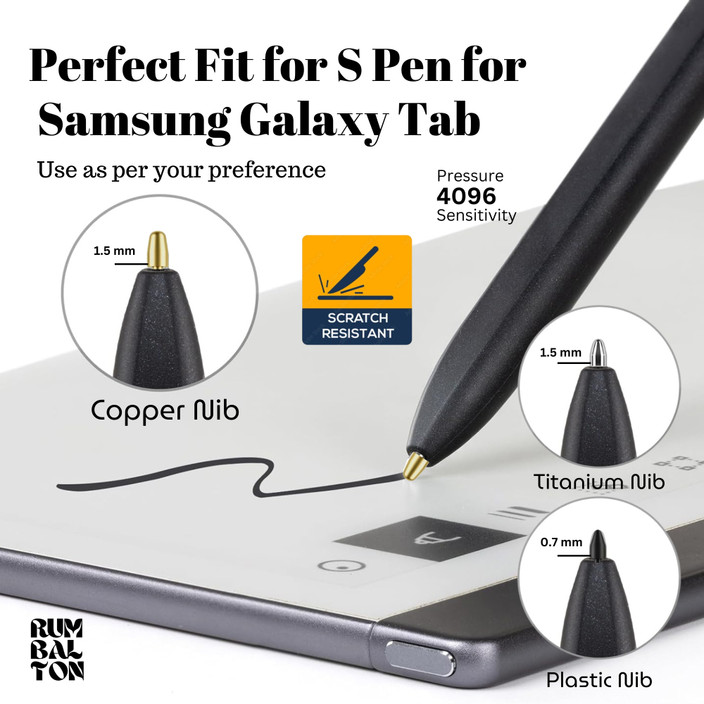 Amazon Stylus Pen For Stylo Rumbalton Metal Nibs/Tips For Samsung