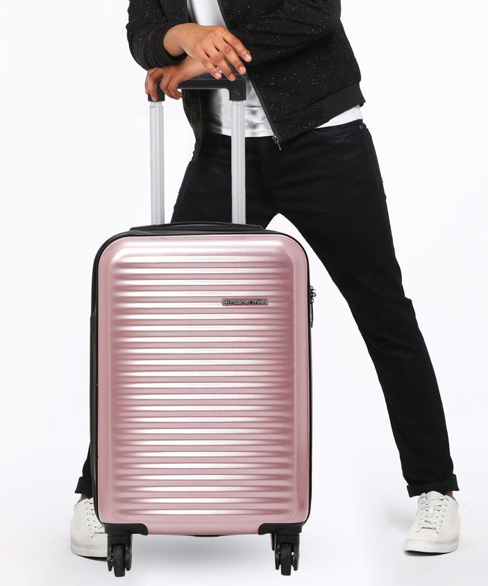 Rose Gold Small Trolley Bags 8113/ CLASSIC Rose Gold Color – ICASE