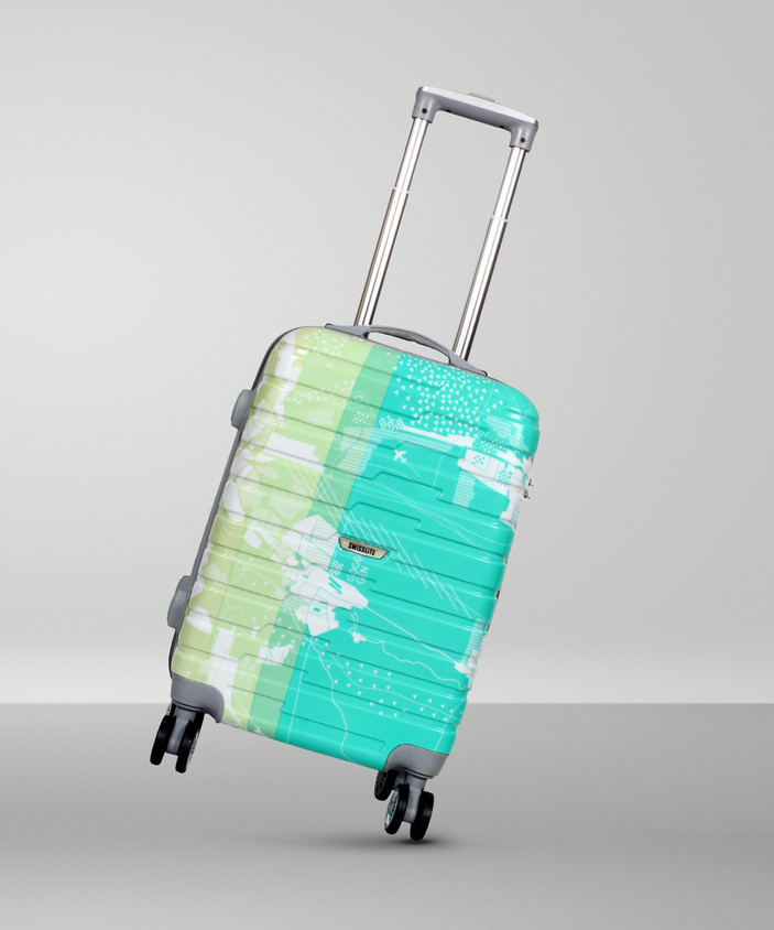 Electron Hardsided Polycarbonate Luggage Trolley Bag Check-in